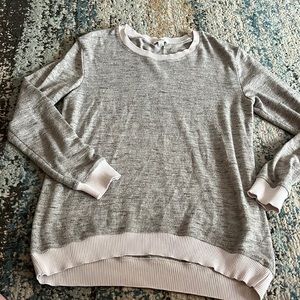 Wilfred sweater grey white medium